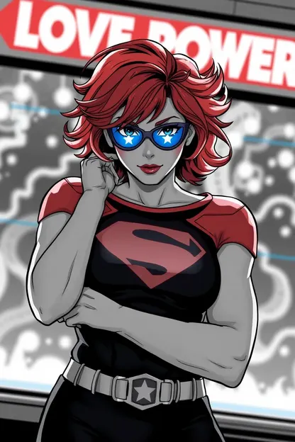 Larkin's Love Power Girl Shines Brightly Always -> A garota do amor de Larkin brilha sempre com força